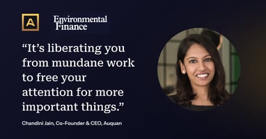 Environmental finance features auquan