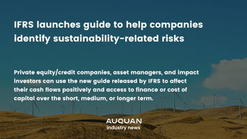 IFRS guide on sustainability-related risks and opportunities