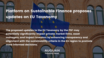  Platform on Sustainable Finance (PSF) on Taxonomy