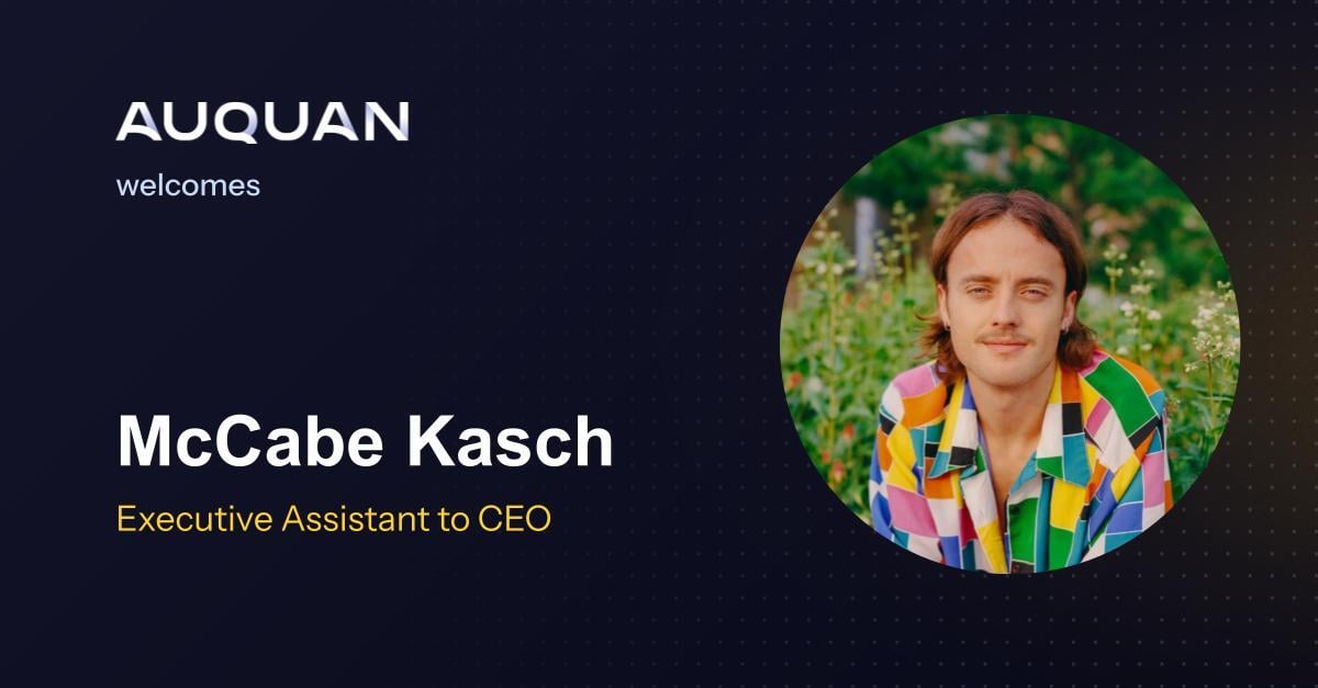 Auquan welcomes McCabe Kasch as Executive Assistant to the CEO