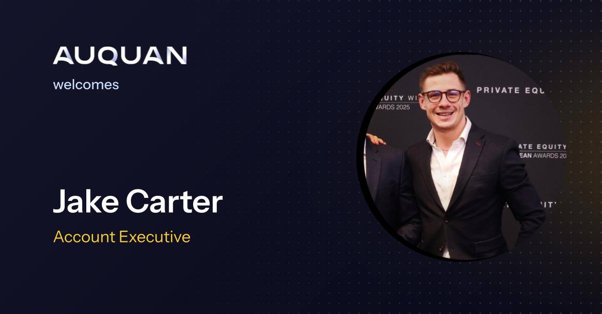 Auquan welcomes Jake Carter as Account Executive: Driving AI ROI in Financial Services