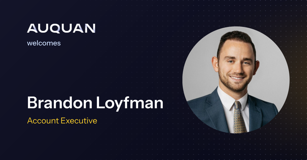 Auquan Welcomes Brandon Lofyman as Account Executive: Driving Growth at the Intersection of AI and Finance