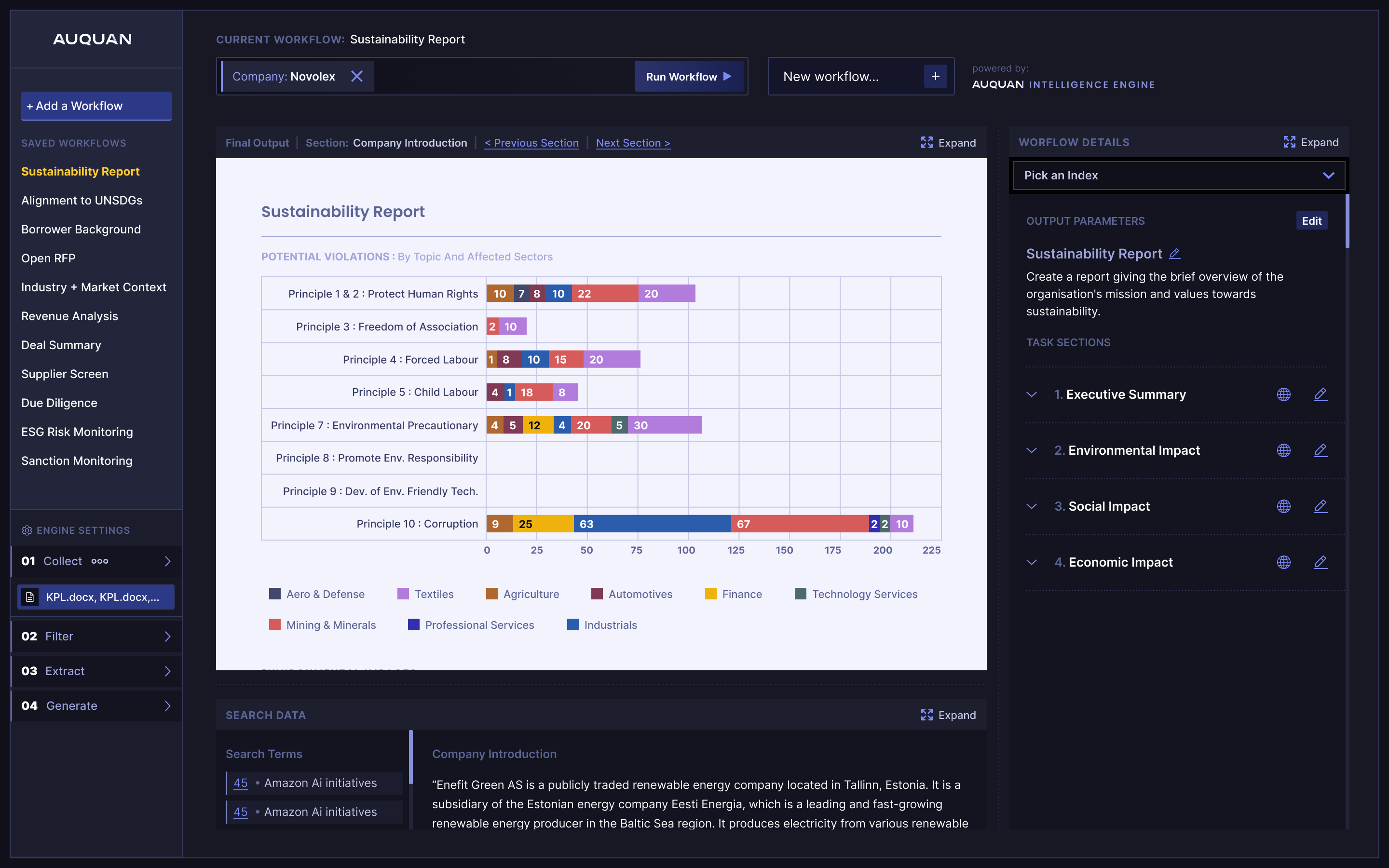 Auquan Launches Industry's First AI Agent for Financial Services Sustainability Teams