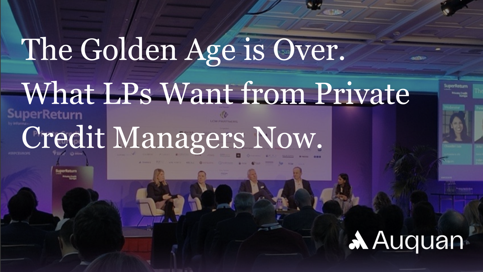 What LPs Are Thinking About Private Credit Right Now